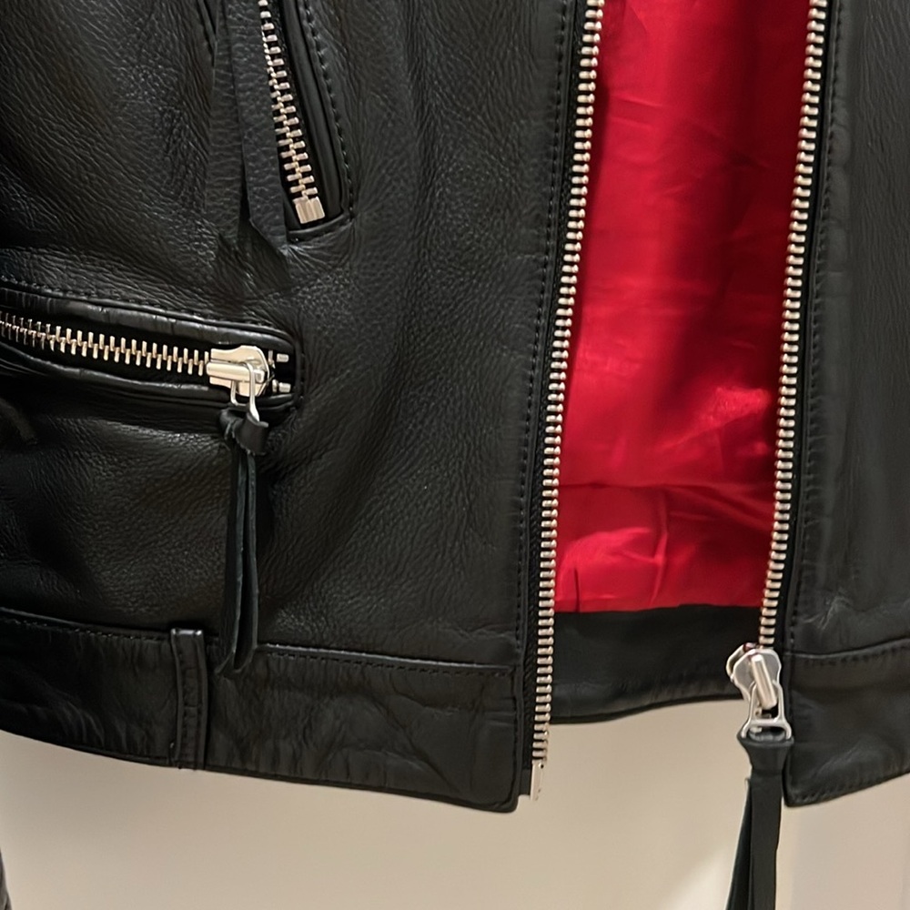 Kooples Leather Jacket - Picture 4 of 11
